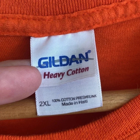 Halloween orange graphic t-shirt - Picture 5 of 5